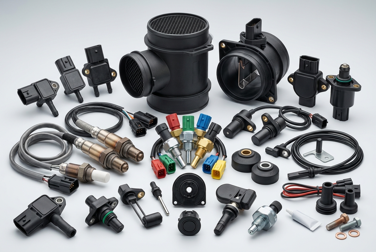 Автомобильные датчики: ДМРВ, лямбда, АБС, коленвала, давления масла, температуры