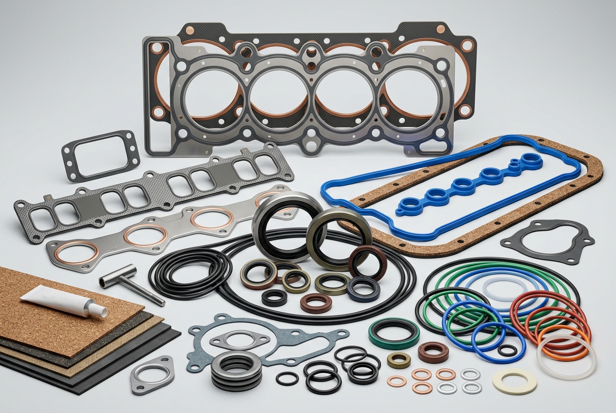 Прокладки и сальники двигателя: ГБЦ, поддона, клапанной крышки