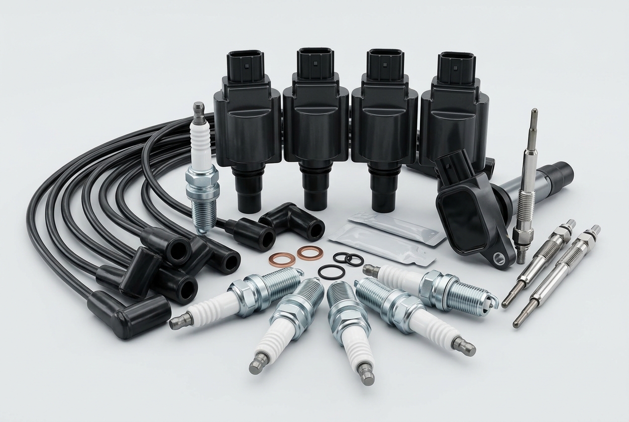 Свечи зажигания и катушки зажигания автомобиля